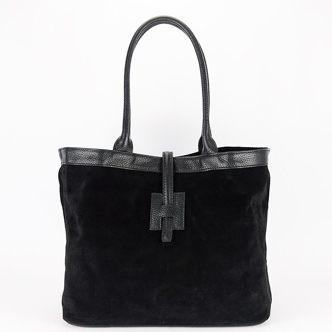 Geanta mare neagra din piele naturala 1896 M9