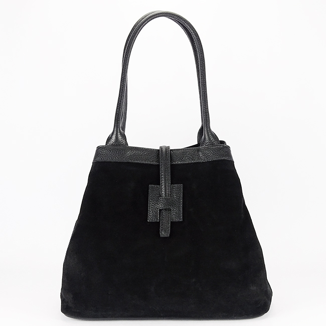 Geanta mare neagra din piele naturala 1896 M9 [3]