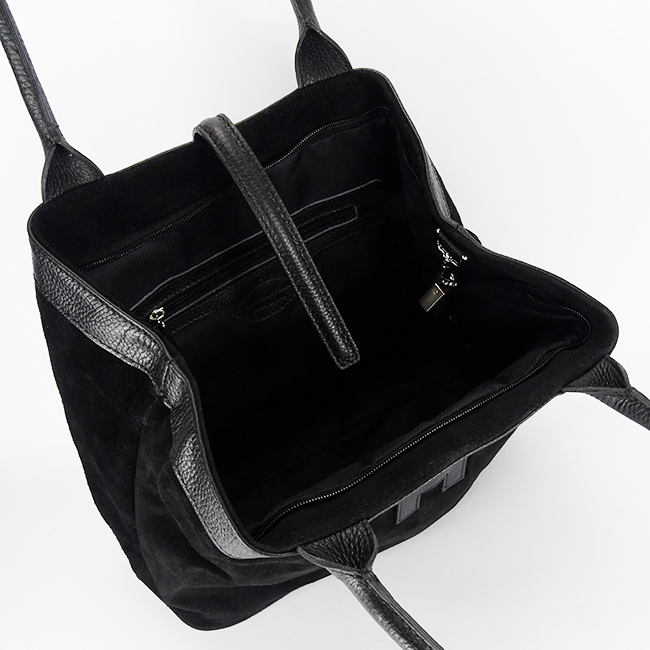 Geanta mare neagra din piele naturala 1896 M9 [10]