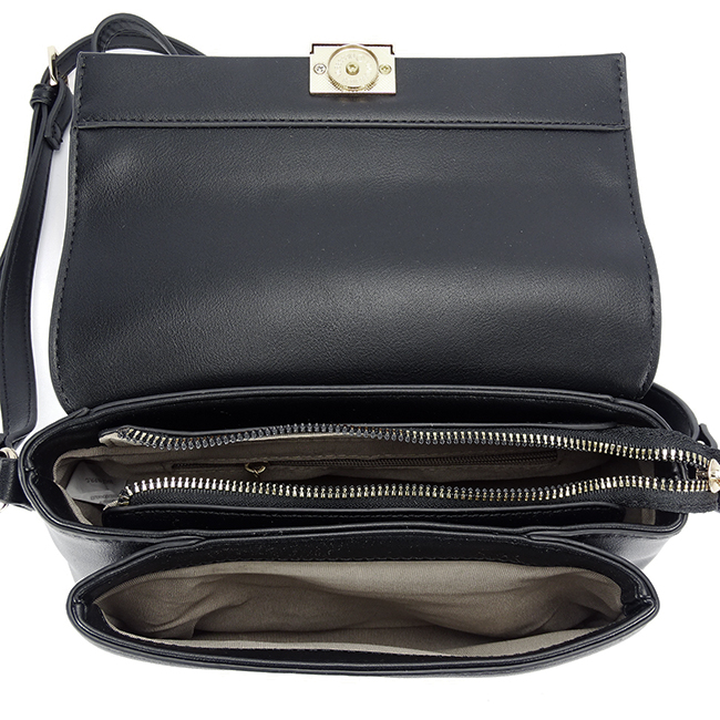 Geanta neagra David Jones Paris 7182-1 15 [6]