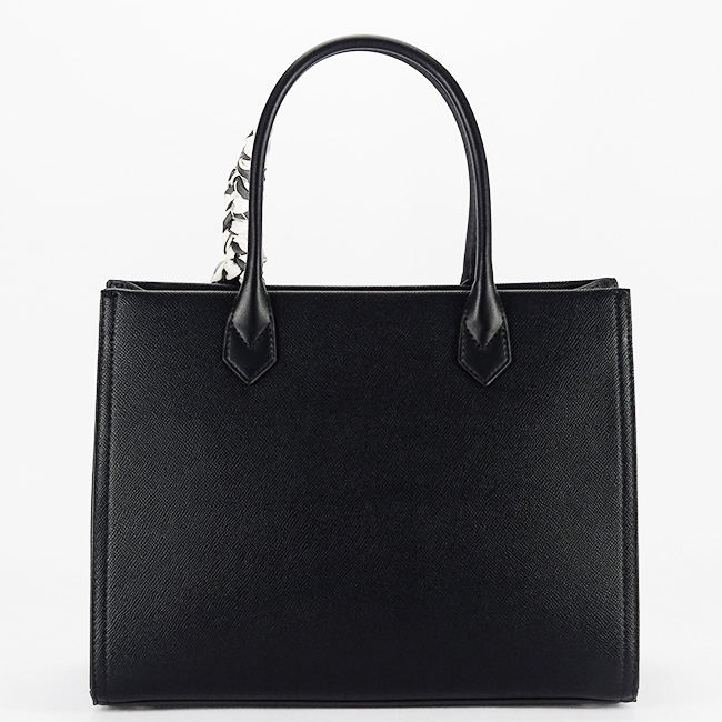 Geanta neagra David Jones Paris cu esarfa CM7642-1 11 [5]