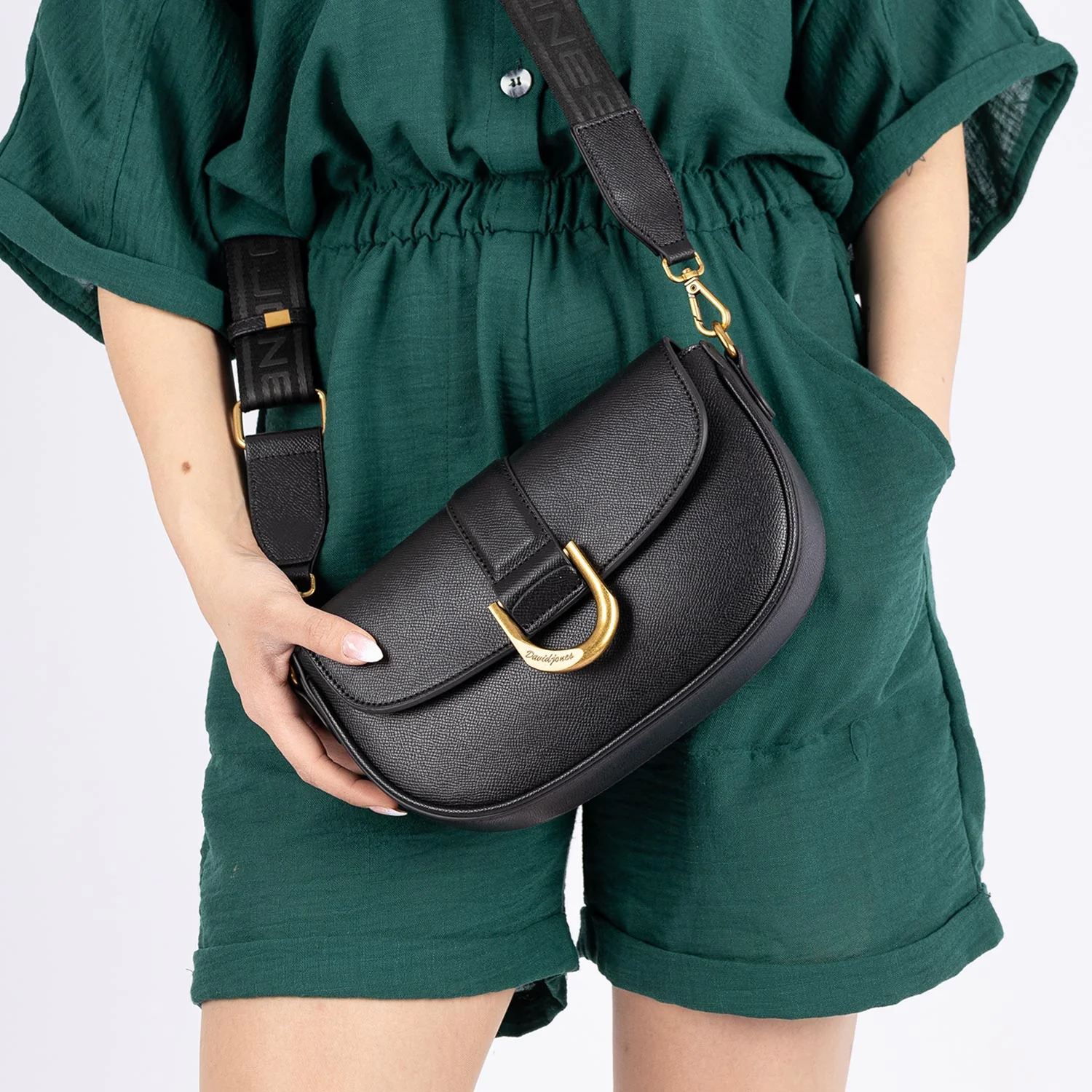 Geanta neagra de dama David Jones CM6992 15 [3]