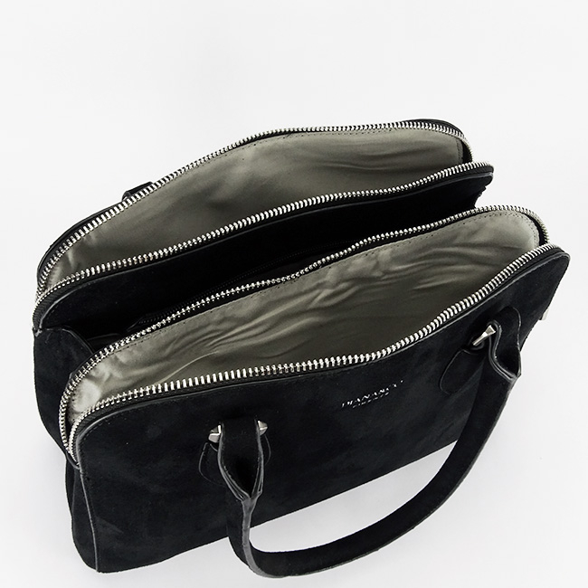 Geanta neagra DIANA&CO din velur DHJ928-2 M13 [9]