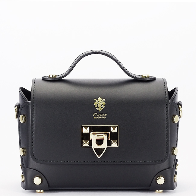 Geanta neagra din piele naturala 1616 131