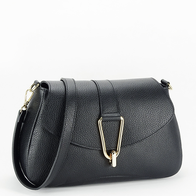 Geanta neagra din piele naturala 1755 125 [2]
