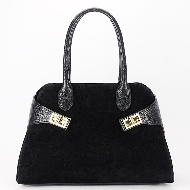 Geanta neagra din piele naturala 1895 130