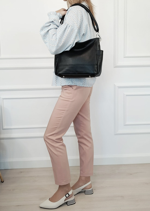 Geanta neagra din piele naturala 2047 123 [4]