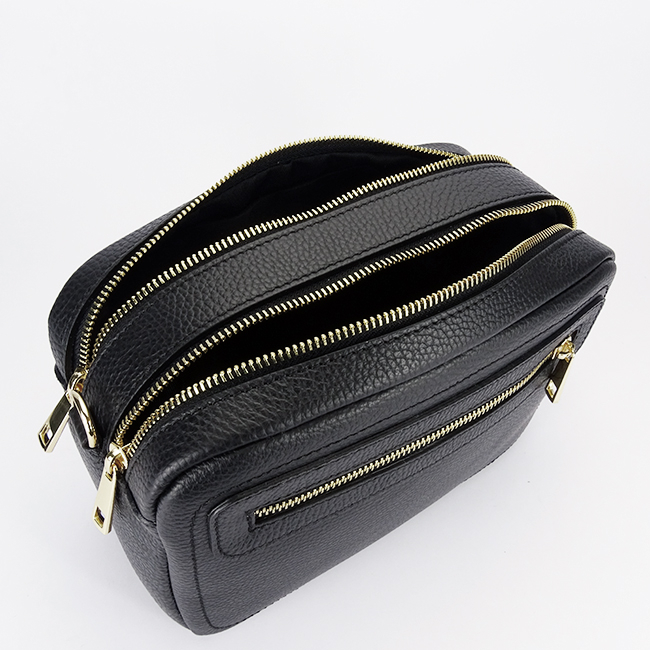 Geanta neagra din piele naturala 8915 124 [6]