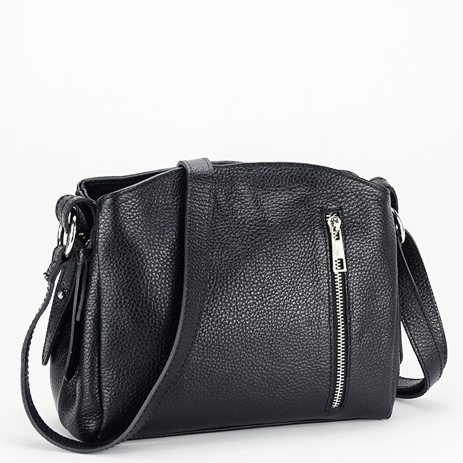 Geanta neagra din piele naturala 8923 123 [2]