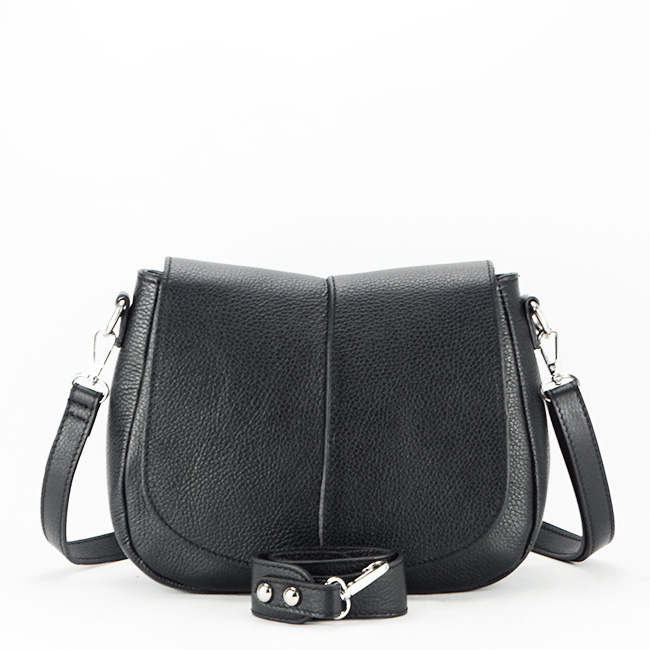 Geanta din piele naturala 8960 123 Negru [2]
