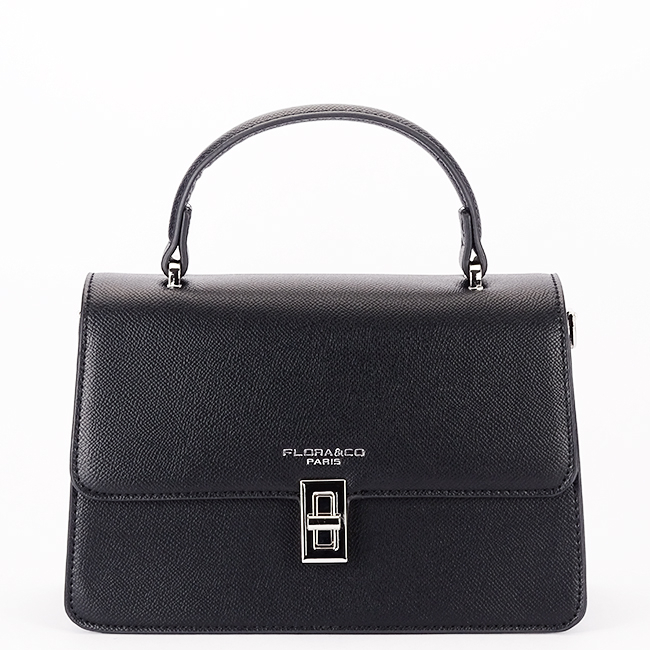 Geanta resigilata neagra Flora&CO F8540-RESIG [2]