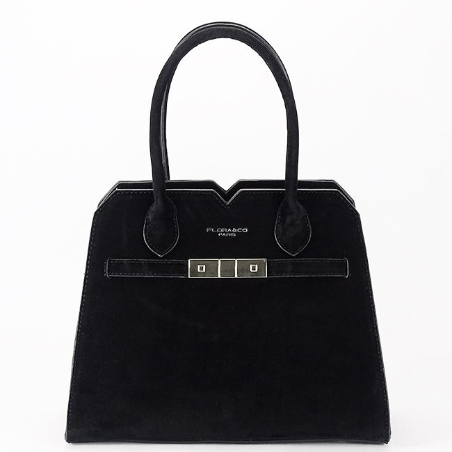 Geanta neagra FloraCo Paris F7510 M9