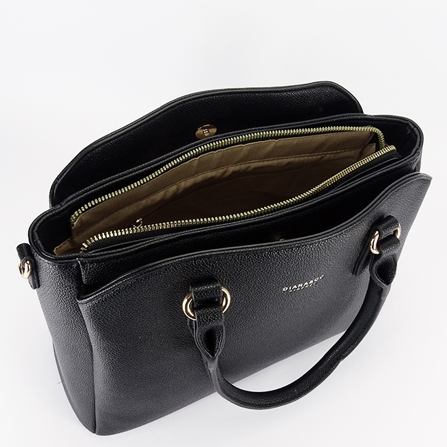 Geanta neagra mare DIANA&CO DRM711-5 12 [8]