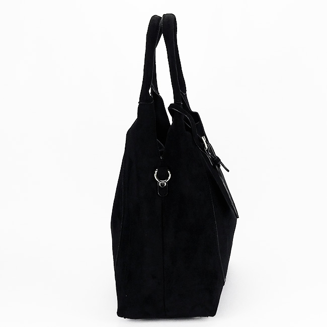 Geanta neagra mare din velur DIANA&CO DJC901-3 12 [5]