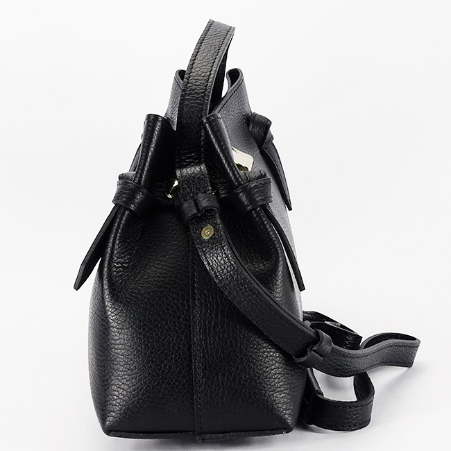 Geanta neagra medie din piele naturala 8900 127 [4]