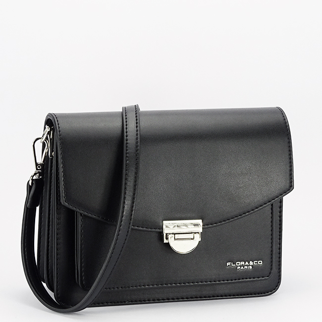 Geanta neagra medie Flora&CO Paris F8529 14 [2]