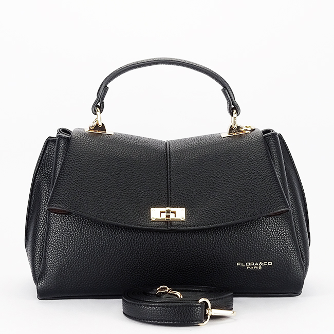 Geanta neagra medie Flora&CO Paris F9963 15 [6]