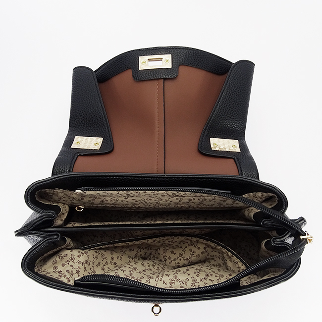 Geanta neagra medie Flora&CO Paris F9963 15 [8]