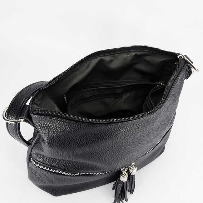 Geanta neagra medie Flora&CO Paris H9046 M6 [9]