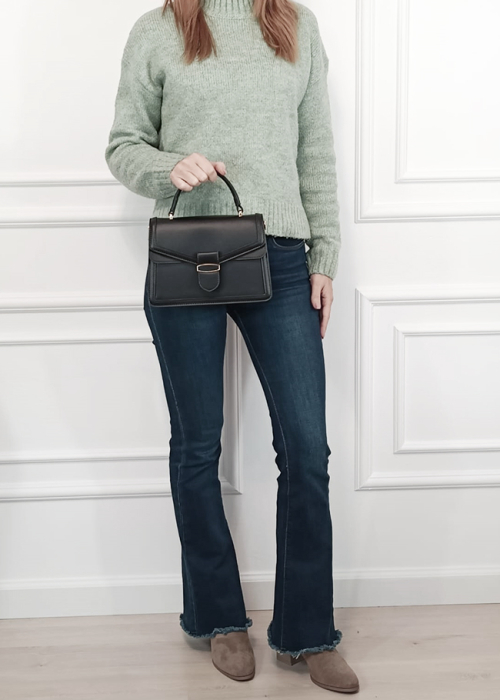 Geanta neagra mica Flora&Co Paris F6917 14 [2]