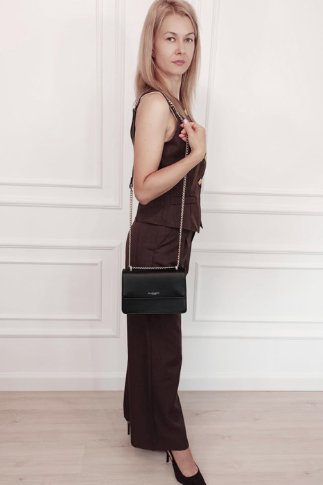 Geanta neagra mica Flora&CO Paris F8539 M6 [2]