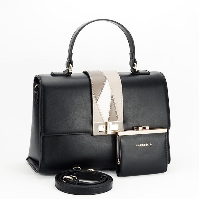 Geanta neagra Premium cu portofel CB2400-1 15 [2]