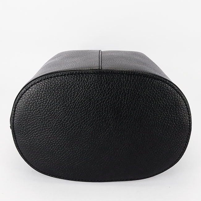 Geanta neagra tip sac din piele naturala 8951A 122 [7]