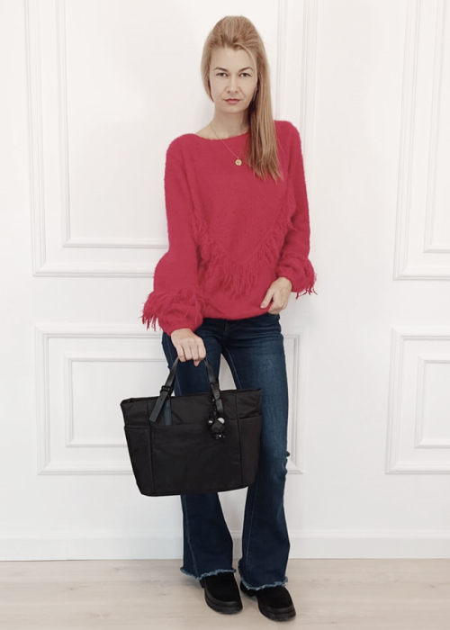 Geanta negru David Jones din fas CM7838 13 [2]