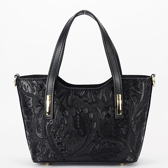 Geanta negru din piele naturala 8904 131 [5]