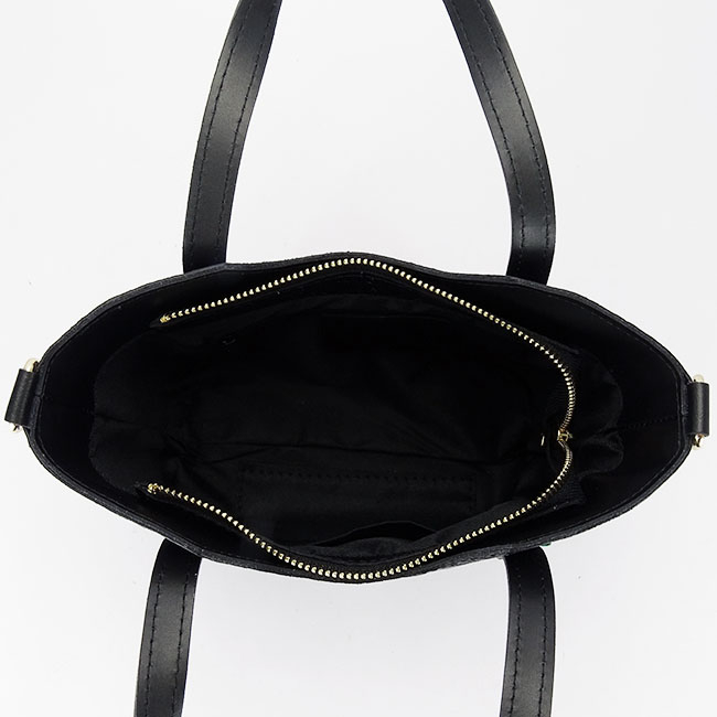 Geanta negru din piele naturala 8904 131 [8]