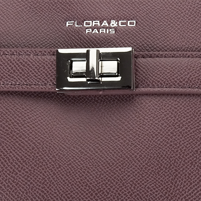 Geanta plamaniu inchis dama Flora&Co Paris F8541 14 [10]
