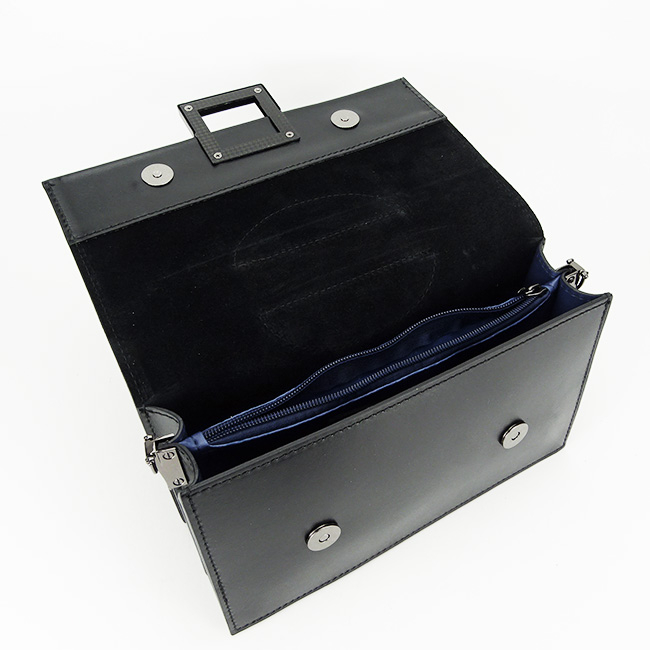 Geanta  din piele naturala 8926  R 123 Negru [6]