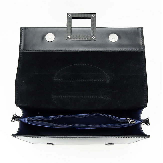 Geanta  din piele naturala 8926  R 123 Negru [7]