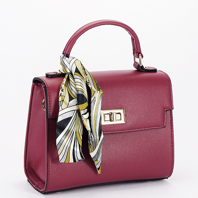 Geanta rosie FLORA&Co cu esarfa F3629 14 [2]