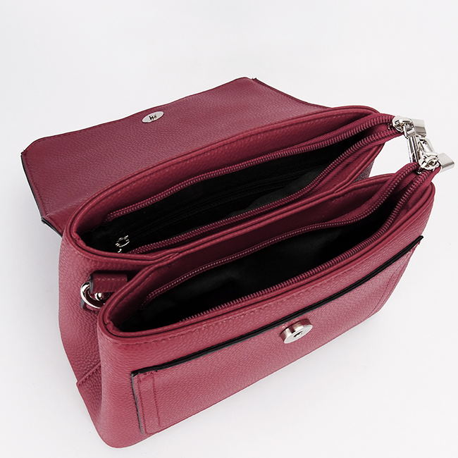 Geanta rosu inchis casual Flora&CO Paris H6922 126 [6]