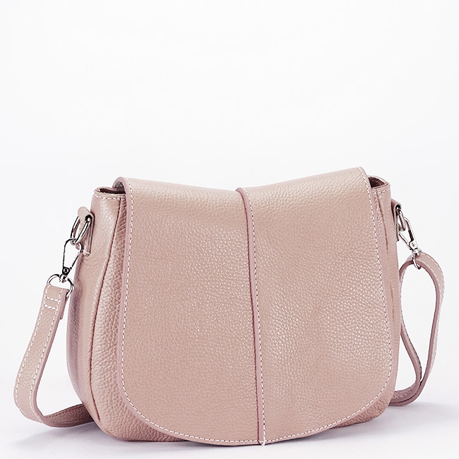 Geanta roz deschis din piele naturala 8960 123 [3]