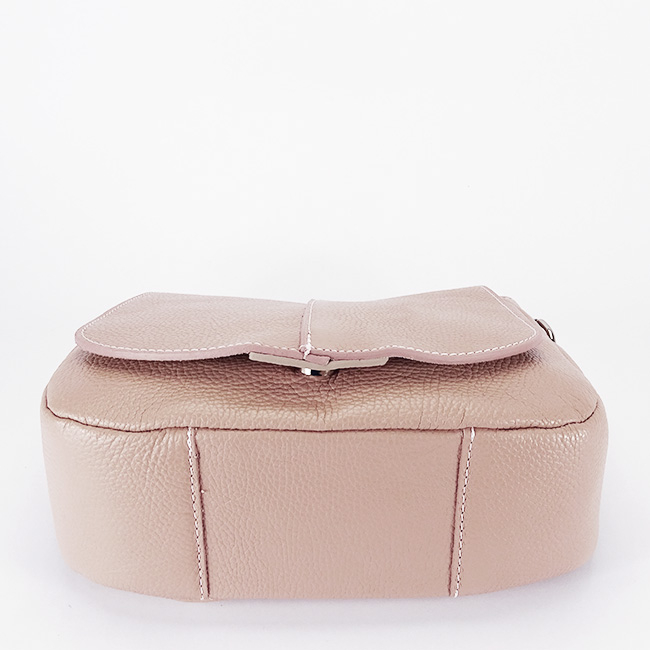 Geanta roz deschis din piele naturala 8960 123 [7]