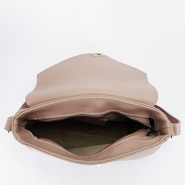 Geanta roz din piele naturala 8911 128 [7]