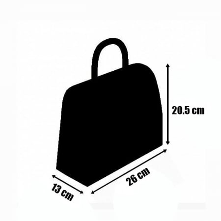Geanta roz medie din piele naturala, 8939 124 [9]