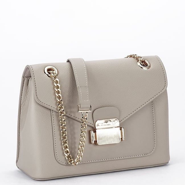 Geanta taupe deschis David Jones CM7386 11