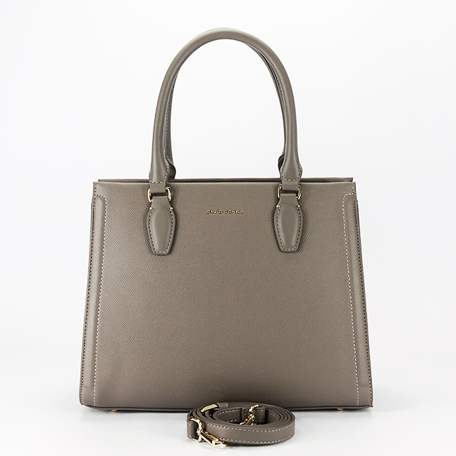 Geanta taupe deschis mare David Jones CM7651 16 [6]