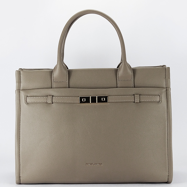 Geanta taupe deschis mare David Jones CM7736 17 [1]