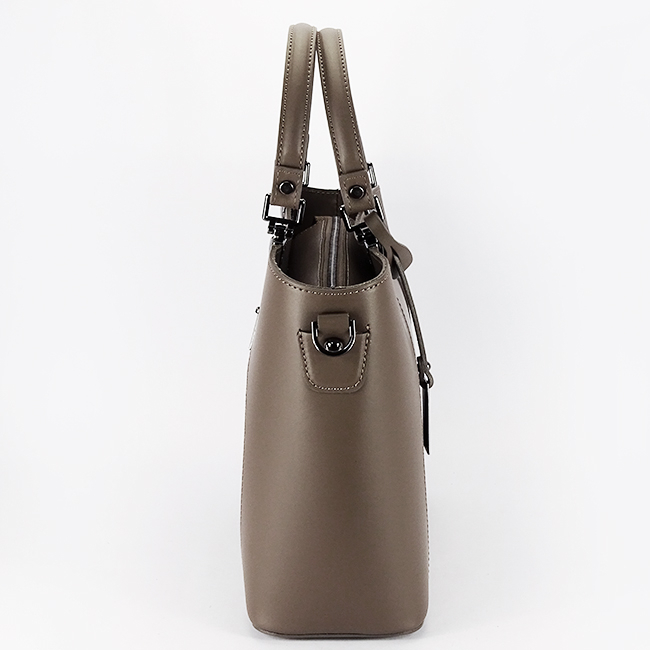 Geanta taupe din piele naturala 1424A 125 [4]
