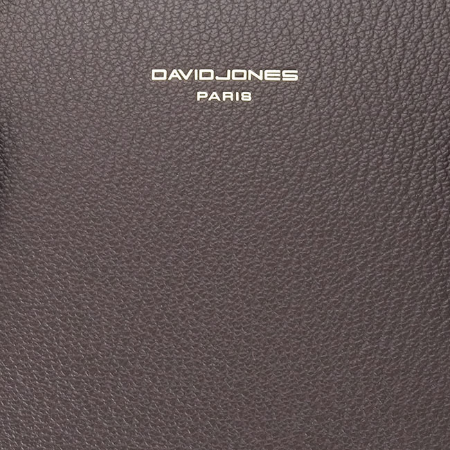 Geanta taupe inchis mare David Jones CM7252-2 16 [11]