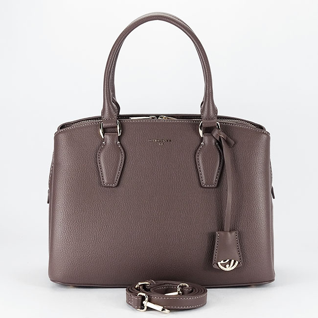 Geanta taupe inchis mare David Jones CM7252-2 16 [6]
