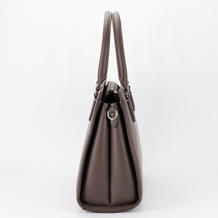 Geanta taupe inchis mare David Jones CM7651 16 [4]