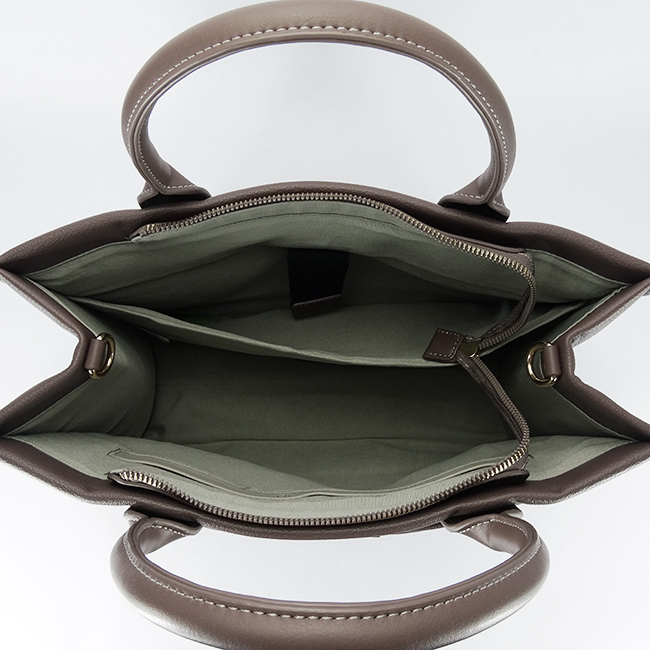 Geanta taupe inchis mare David Jones CM7736 17 [8]