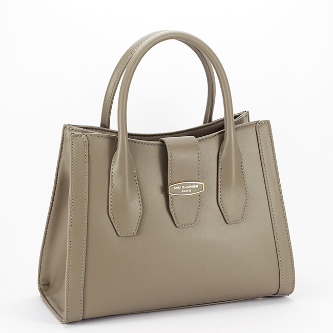 Geanta taupe medie David Jones Paris 7187-1 11 [2]