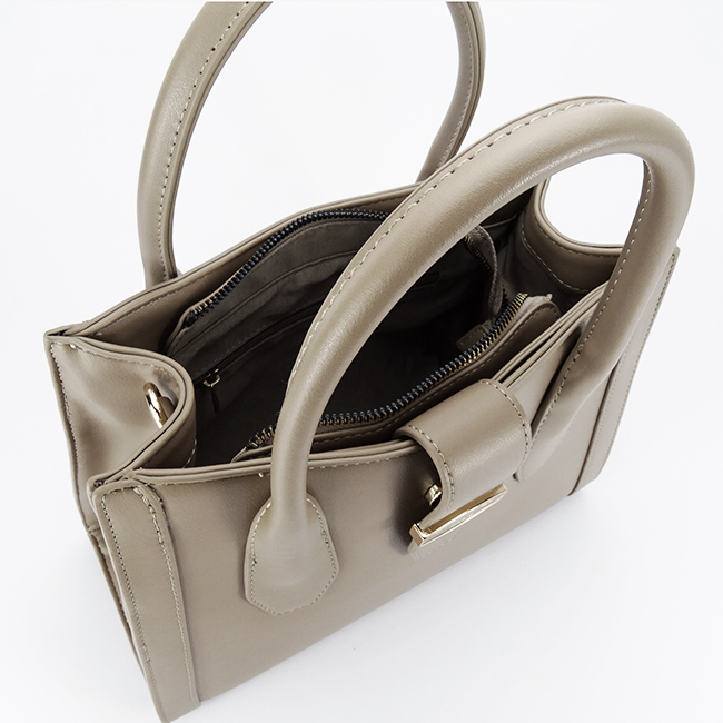 Geanta taupe medie David Jones Paris 7187-1 11 [8]