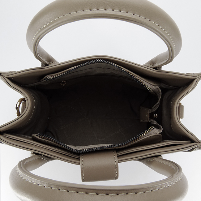 Geanta taupe medie David Jones Paris 7187-1 11 [7]